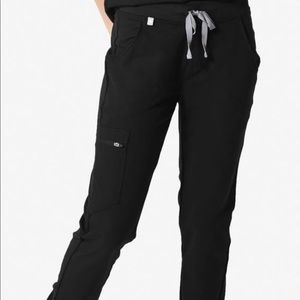 Figs XS navy blue zamora jogger scrub pants